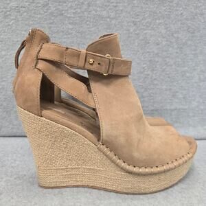 UGG Jolina Strappy Cut Out Wedges Size 10